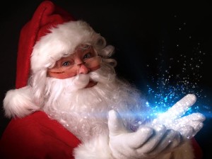 MI+Santa+Claus+magic+sparkle+getty