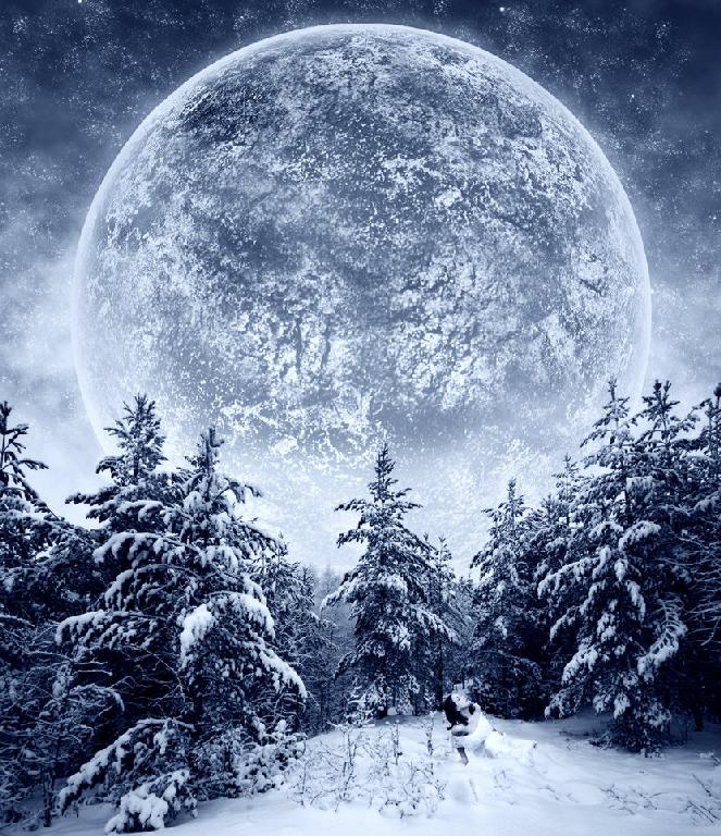 Full Snow Moon February 1011, 2017 Shifting Vibration